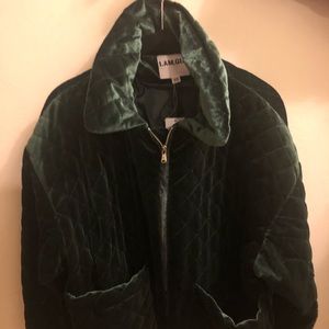 Velvet Green I Am Gia Coat